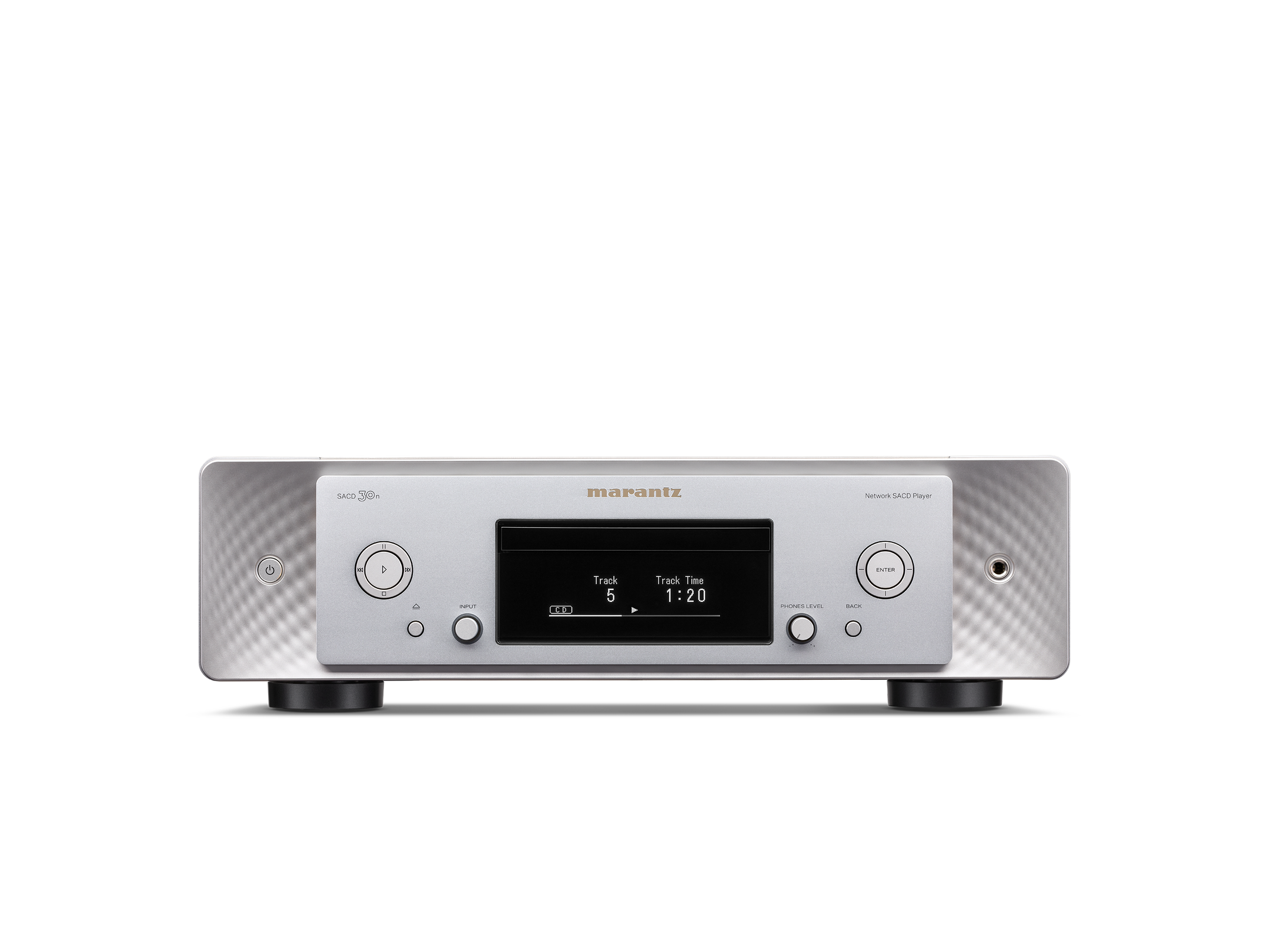 SACD30N-Silver_Image_studio-front-on